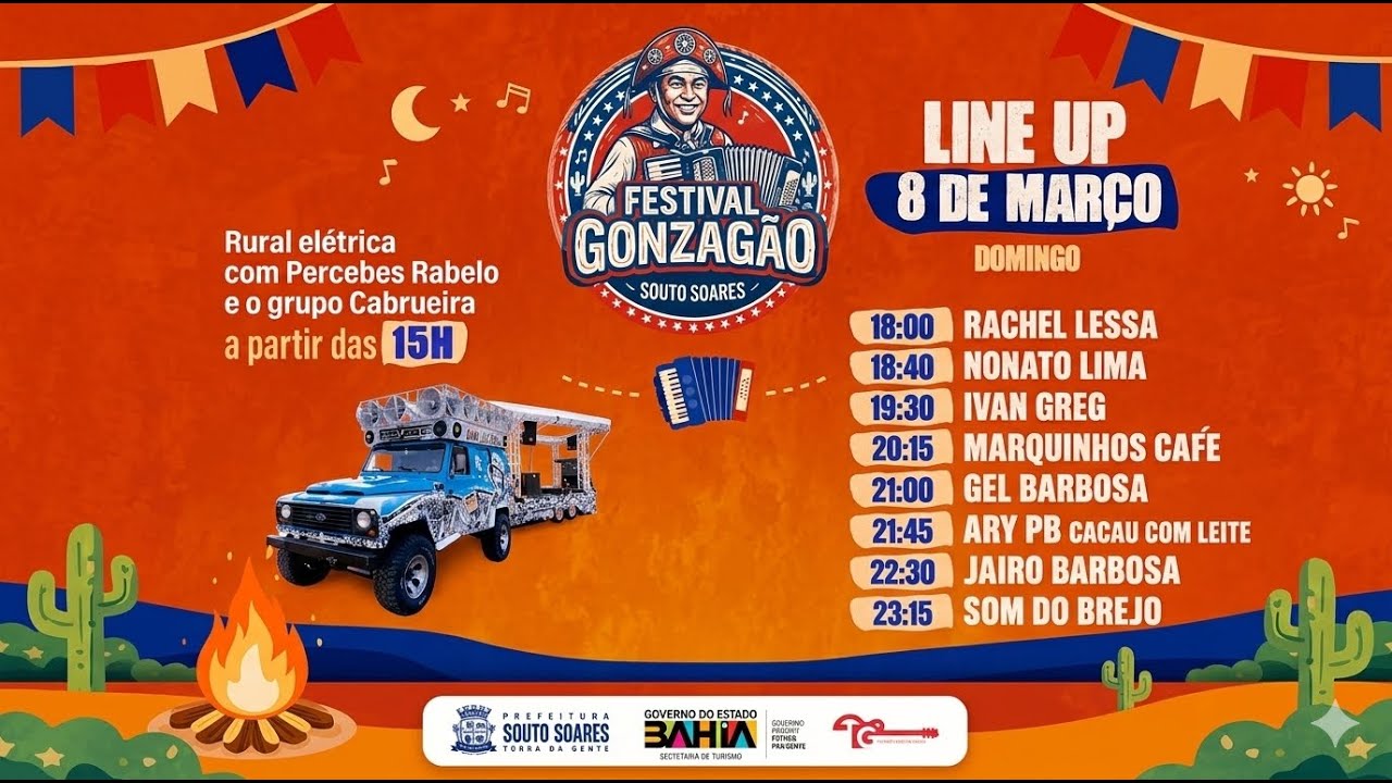 2º Dia do Festival Gonzagão | O Melhor Forró da Bahia continua