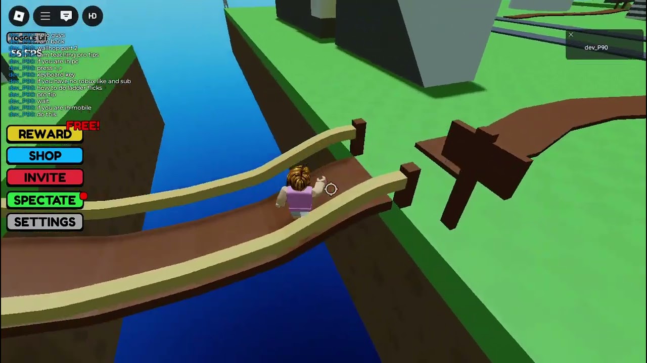 TEACHING wallhop
