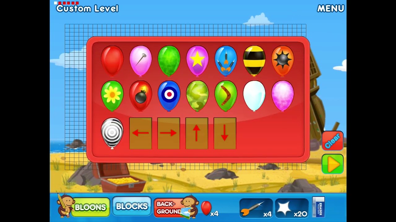 Bloons 2 Mobile: Debug and Level Editor