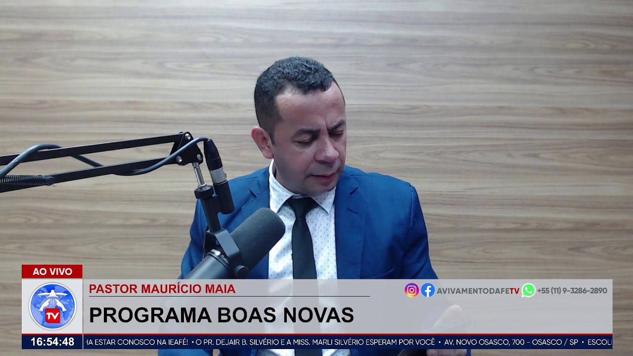 Programa Boas Novas | 21/01/2026 | @ieafetv