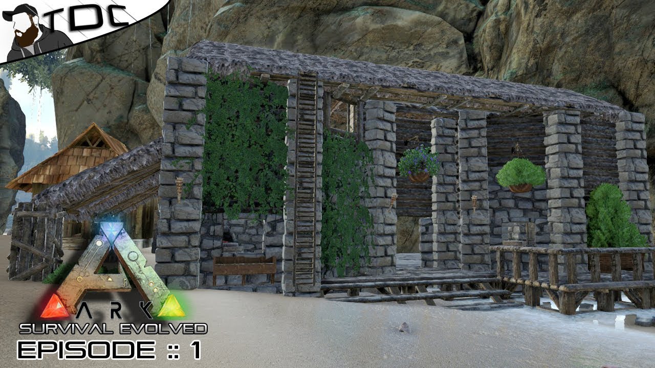 ARK: SURVIVAL EVOLVED | VILLAGE BUILDING LOCATION! | Ep 1 (ARK BUILDING LETS PLAY)