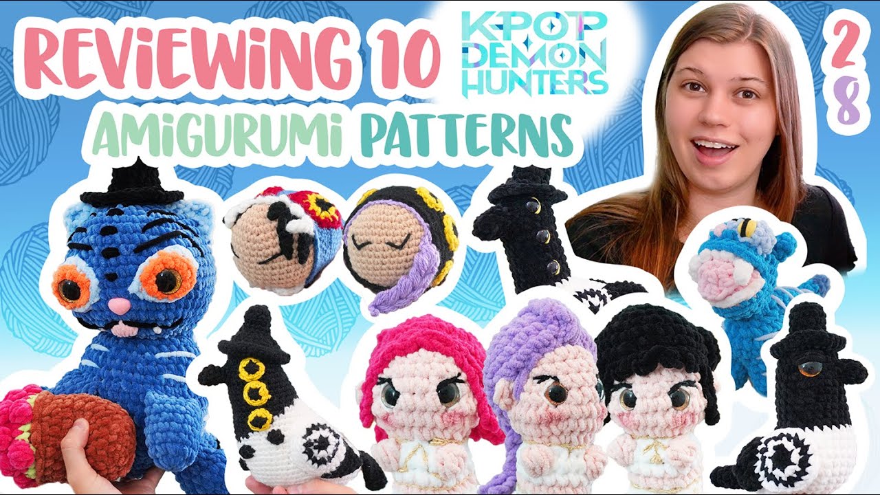 I Tried 10 FREE Kpop Demon Hunters Crochet Amigurumi Patterns... Were They WORTH It? #FPR #Episode28