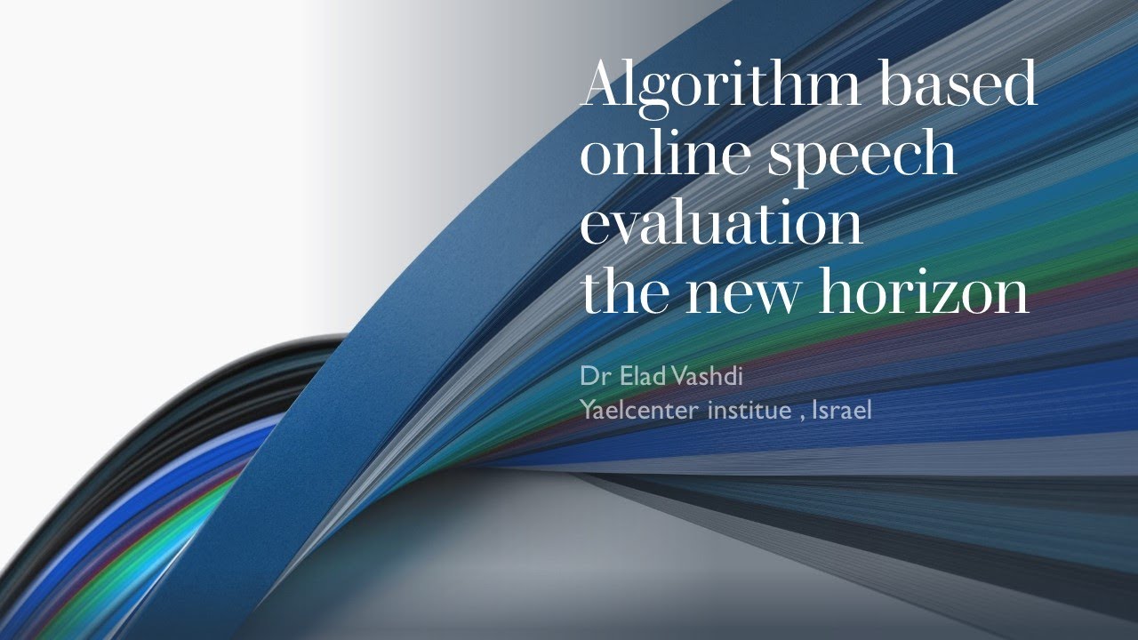 The MYVML evaluate software -  algorithmic speech analysis and treatment for Apraxia of speech