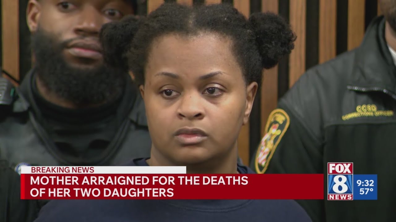Cleveland woman handed $2M bond in murder of two daughters found buried in suitcases