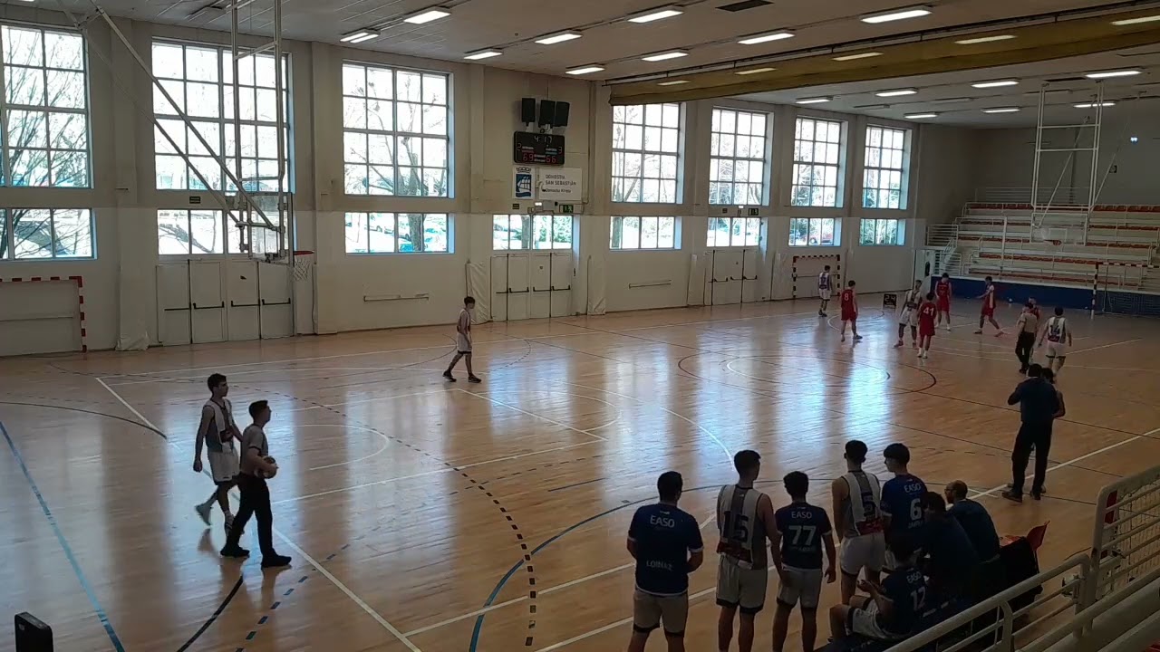 4° final easo basket VS atlético san Sebastian liga vasca cadete 2010