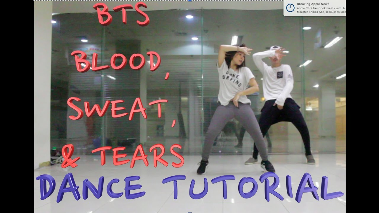 BTS (방탄소년단) - Blood, Sweat, & Tears (피 땀 눈물) Dance Tutorial