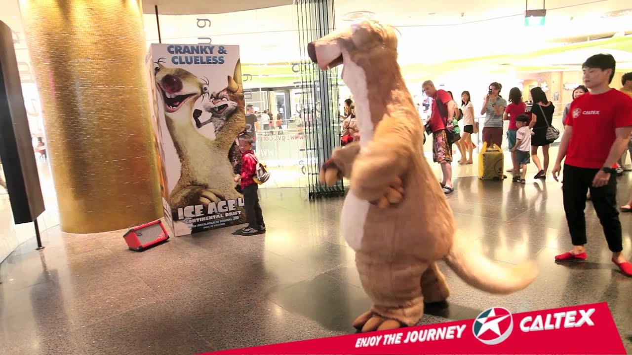 The Sid Shuffle at GV VivoCity - Ice Age: Continental Drift