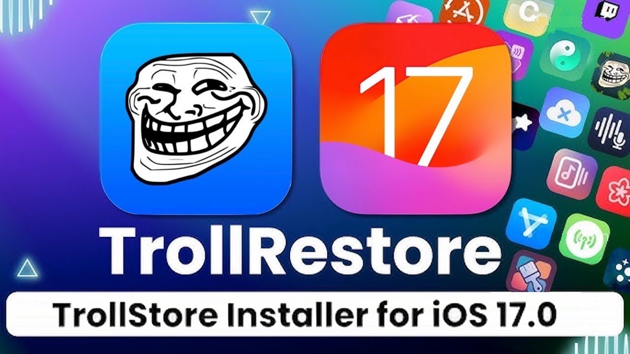 Установщик TrollStore для iOS 17 выпущен для всех устройств!