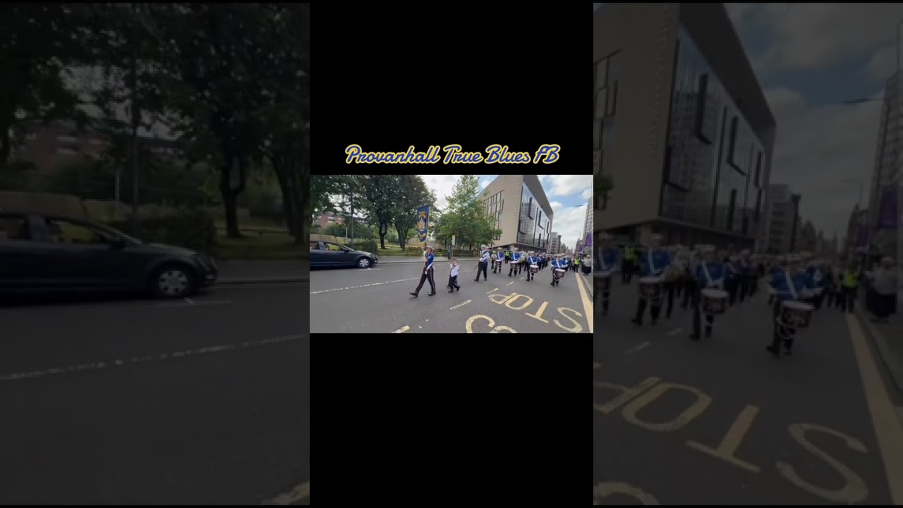Provanhall True Blues Flute Band - Glasweigan - Blacks Church Parade 3/8/25