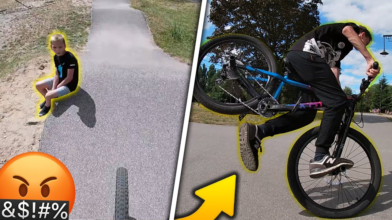 POWIEDZIAŁEŚ DO MNIE CHAMIE!? *dzieci na pumptracku*