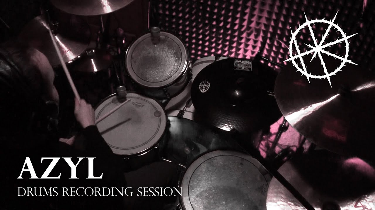 Hermetic Evolution - Azyl (drums recording session by Daniel Czarnota)