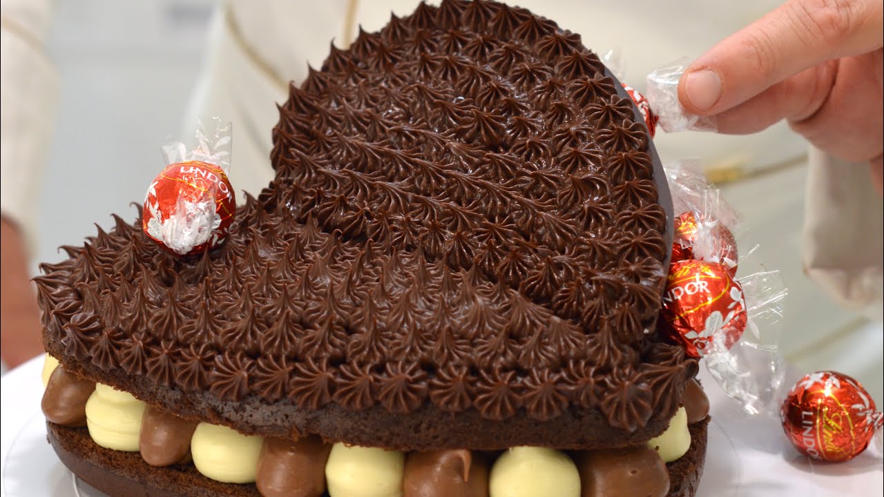 DECORACIÓN CON CHOCOLATE TARTA DÍA DE LA MADRE by David Pallàs