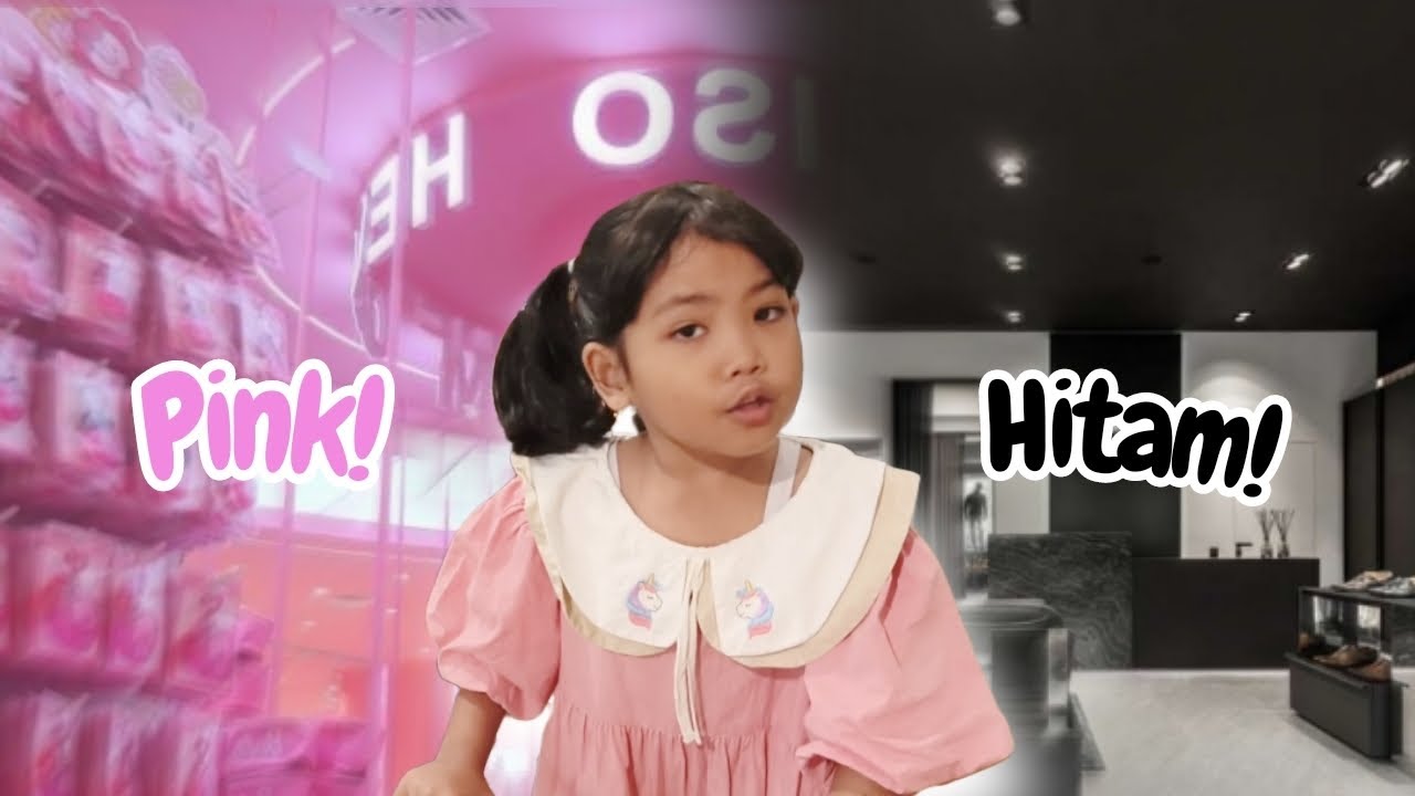 AIRANUMNUM BELANJA BULANAN SERBA PINK DAN HITAM 😚 | a day in our life | part 2