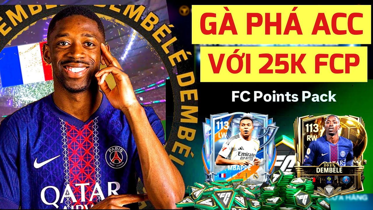 🔥 DÙNG 25K FC POINT MỞ FULL PACK LỄ KỶ NIỆM x QBV | SĂN SIÊU SAO NÂNG CẤP ĐỘl HÌNH FC MOBILE