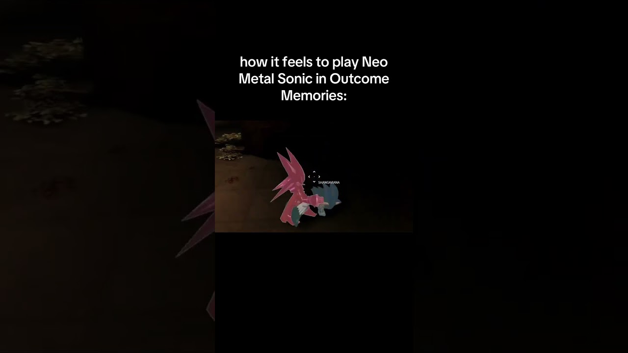 neo metal sonic is the BEST outcome memories survivor 😭#outcomememories #metalsonic #neometalsonic