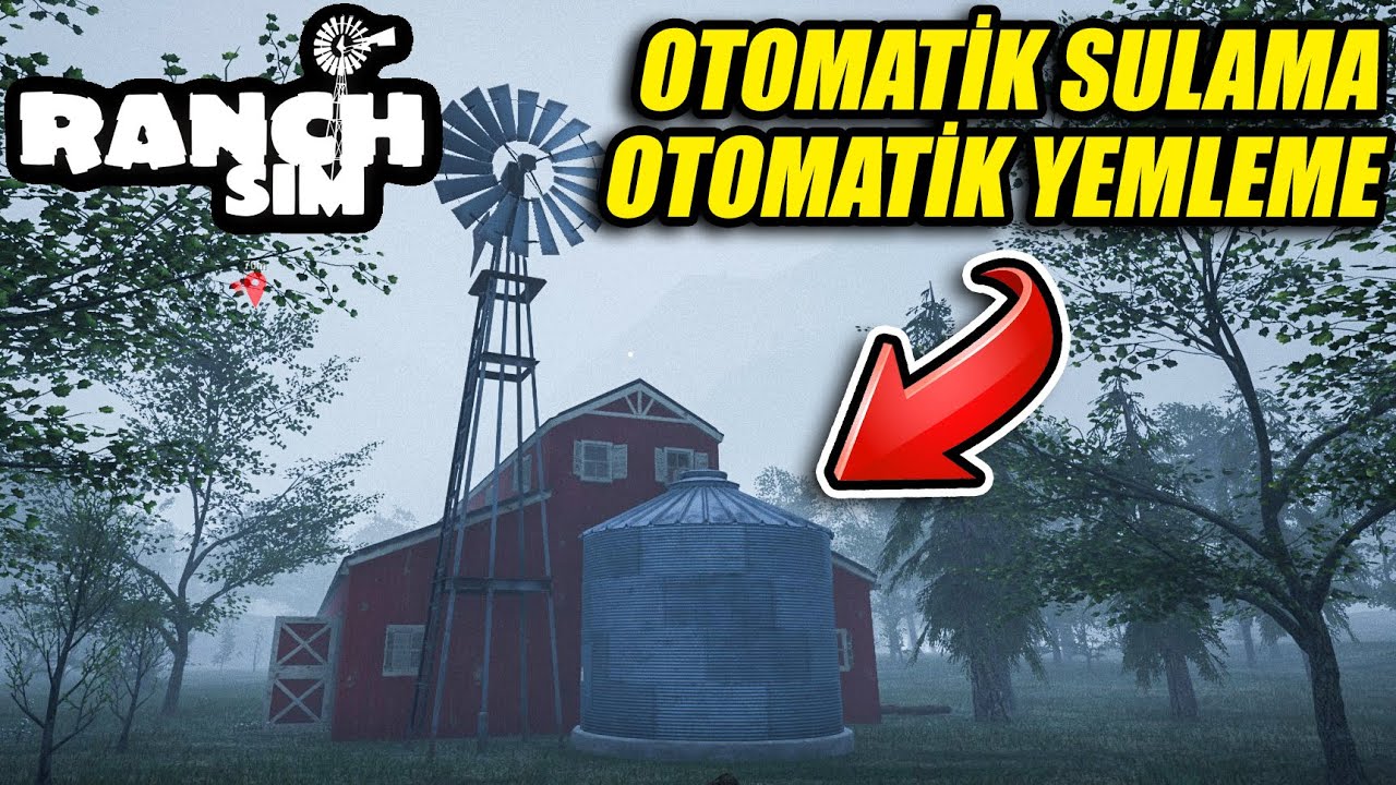 OTOMATİK SULAMA VE OTOMATİK YEMLEME KURUYORUZ | RANCH SIMULATOR !!