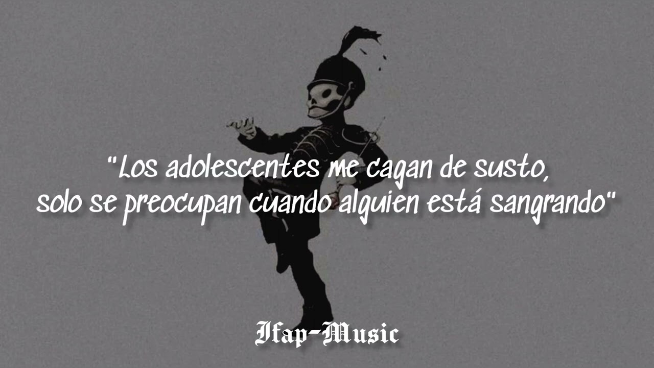 [Los adolescentes me cagan de susto...]