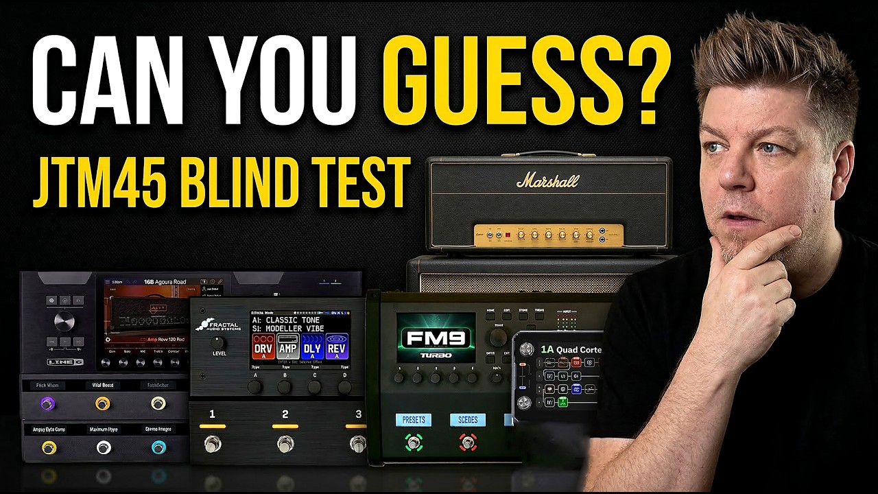 Can You Guess The Amp Modeller Before The Reveal?