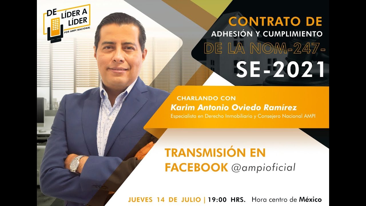 Contrato de Adhesión y Cumplimiento de la NOM- 247- SE -2021
