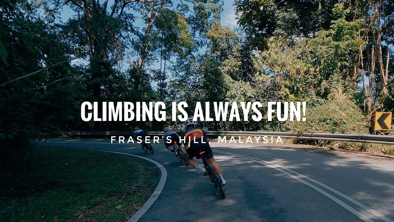 AN EPIC WEEKEND CLIMBING ADVENTURE | FRASER'S HILL | CYCLING IN MALAYSIA