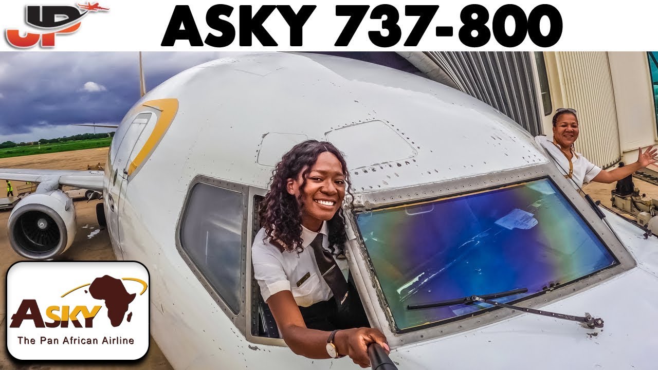 ASKY Cockpit Boeing 737 to Accra🇬🇭 Dakar🇸🇳 Lomé🇹🇬 Monrovia🇱🇷 Praia🇨🇻