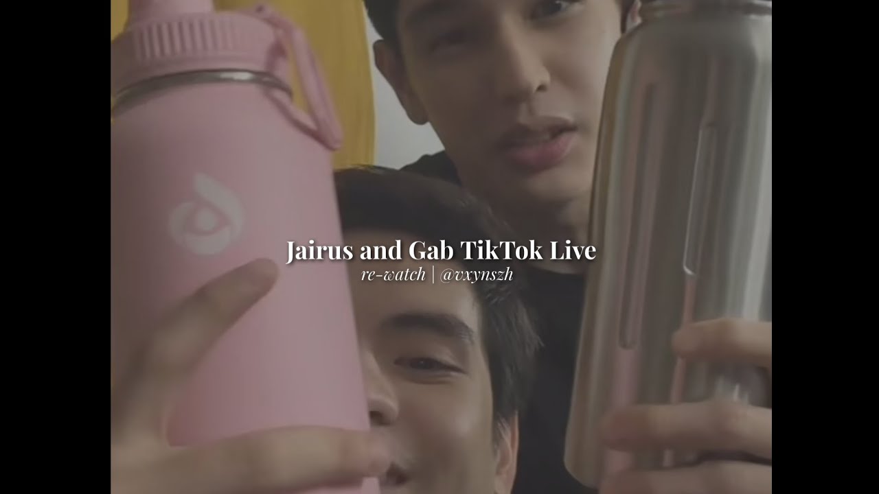 Jairus and Gab Tiktok Live | @vxynszh