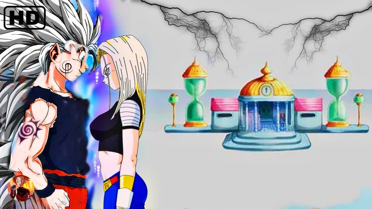 What if Goku and Android 18 were Locked in the Time Chamber and fell in Love? Part 1,2,3