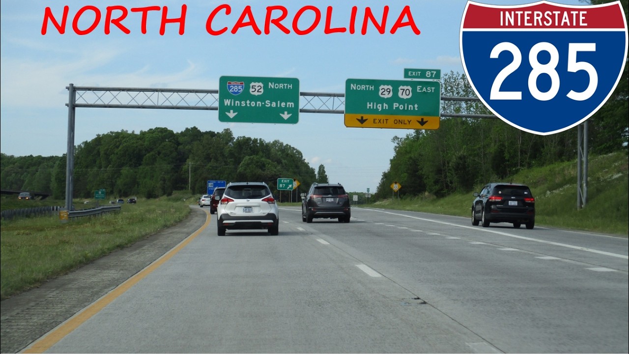 Interstate 285 - North Carolina northbound