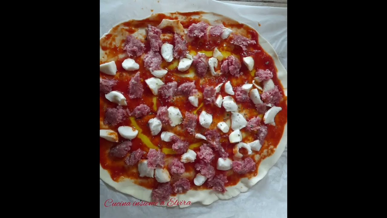 Pizza di pasta sfoglia #pizza#pastasfoglia#