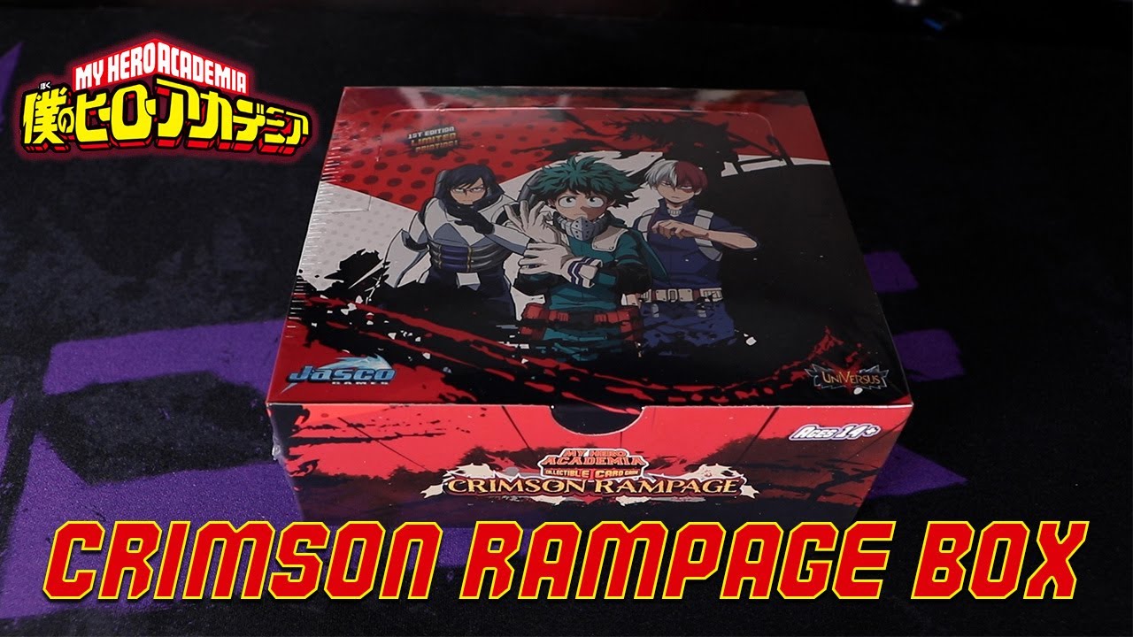 My Hero Academia: Crimson Rampage Booster Box Opening (24+ Packs)