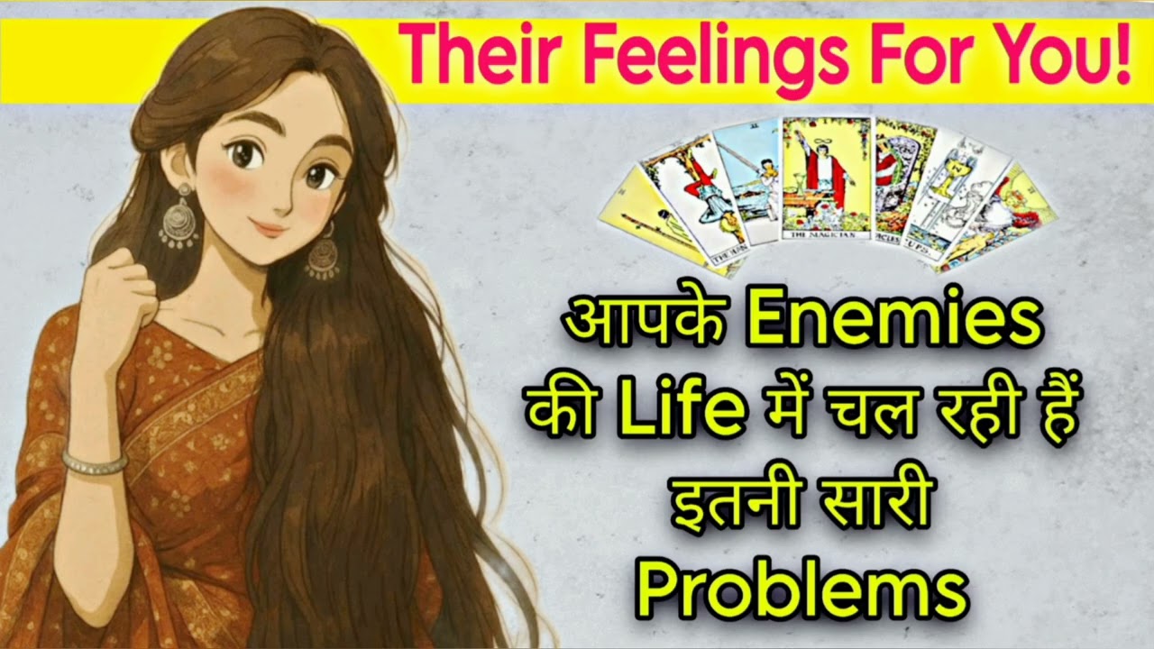 Current Feelings of Your Enemies 🫣🤫 Know the whole truth today || Hindi Tarot Reading 🔮