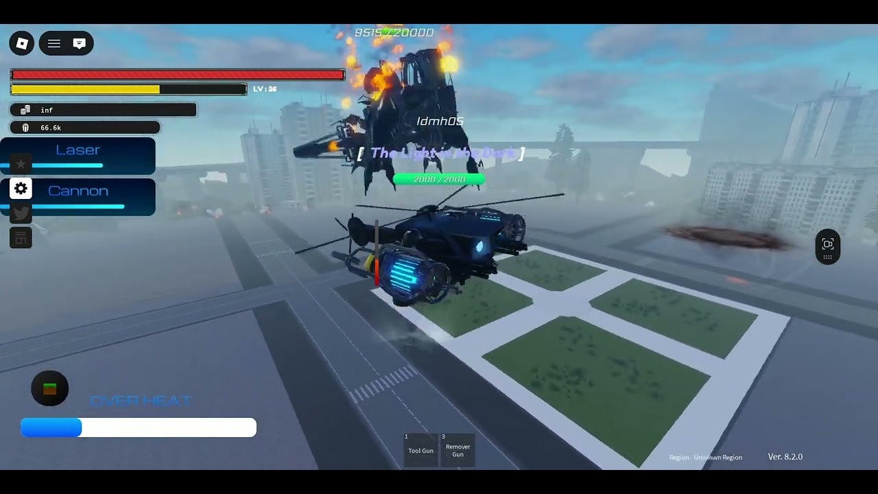 Camera heil vs Astro high impactor in ST Battle Blockade