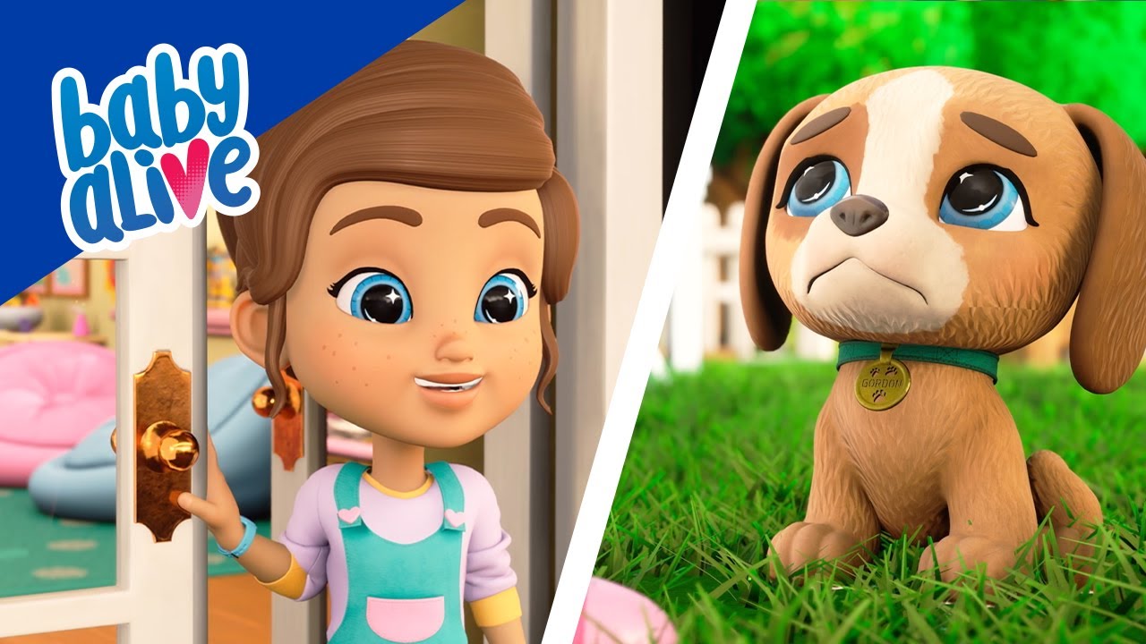 Baby Alive em Português Brasil 🐶 Fazendo Xixi No Lugar Errado 🥹 Desenhos Animados Infantil 💕
