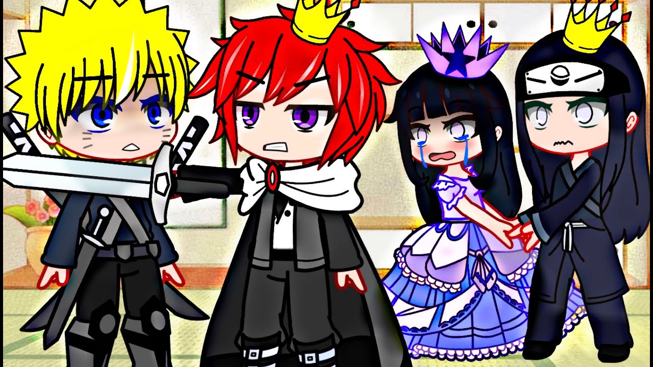 A Princess should not fall in love with a normal guard ! ✨| Naruto meme | Part 1 | Gacha Club