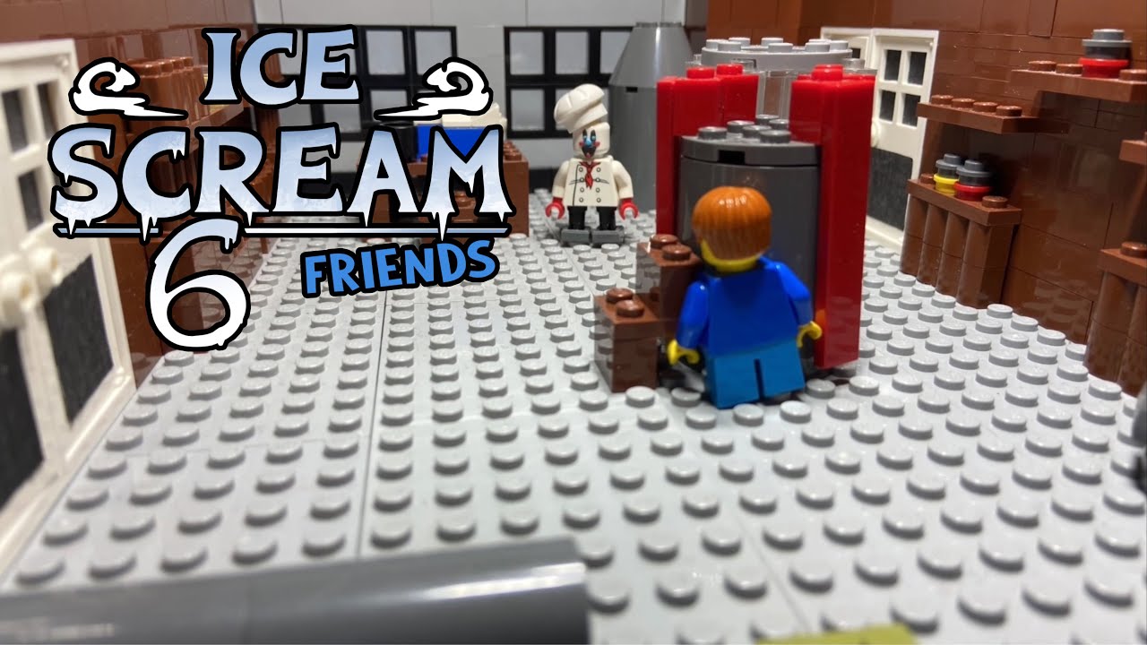 Лего мультфильм Ice Scream 6 Friends: Charlie | Lego Animation Ice Scream 6 Friends: Charlie