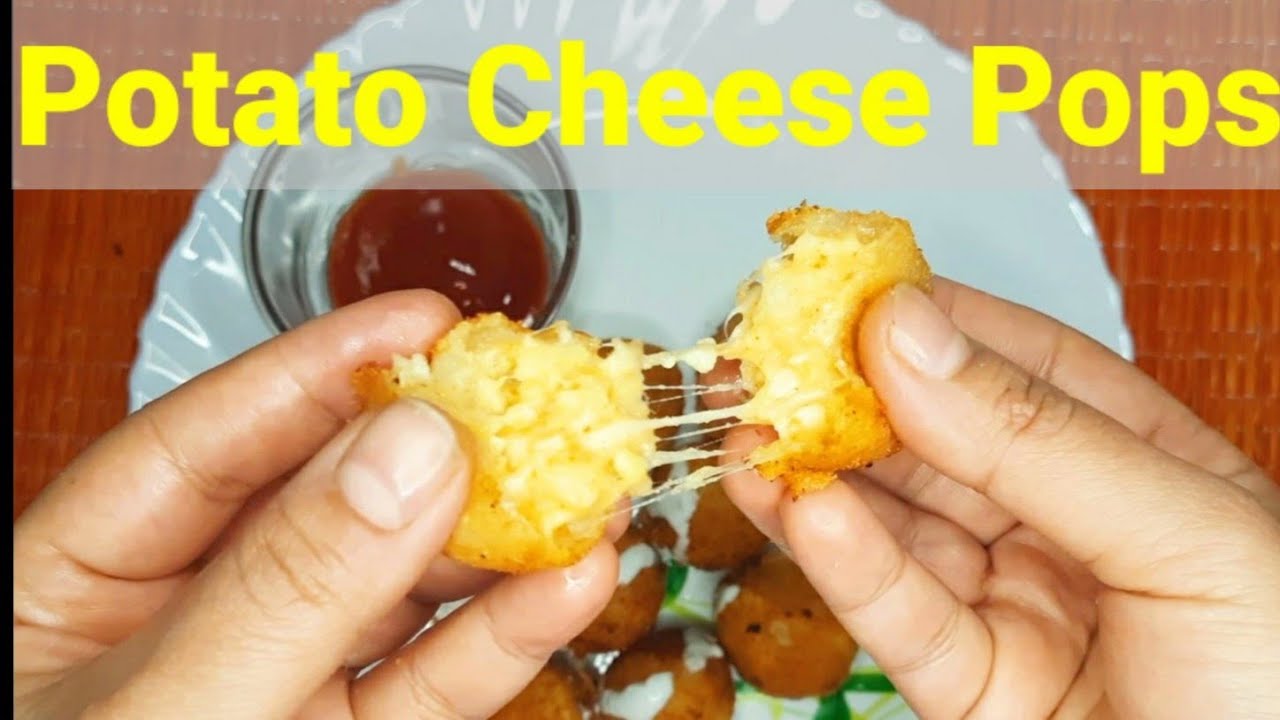 Potato Cheese Bites|Crispy Garlic Potato Cheese bites recipe in hindi|McCain jaise nuggets ghar par