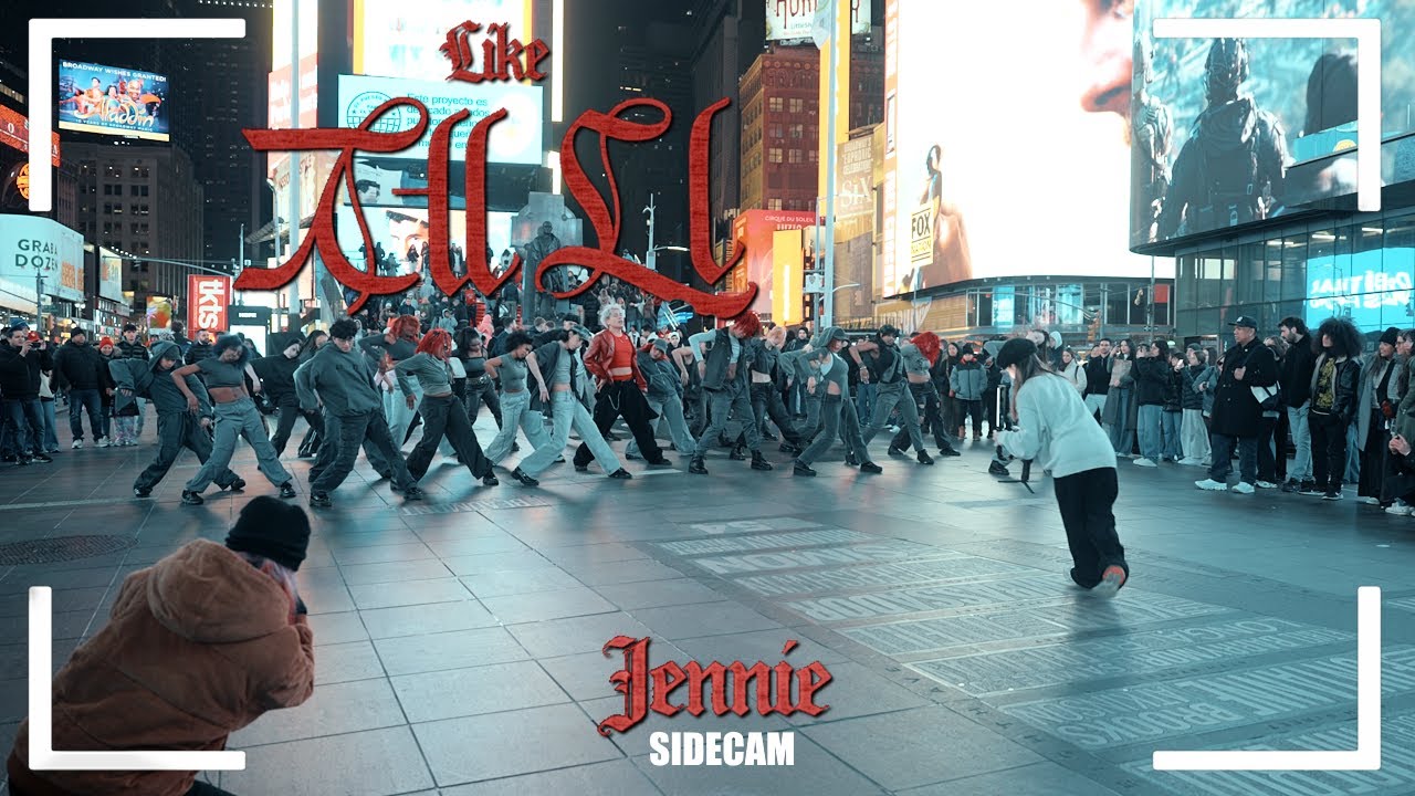 [KPOP IN PUBLIC NYC | SIDECAM] LIKE JENNIE - JENNIE (제니) | Dance Cover by F4MX
