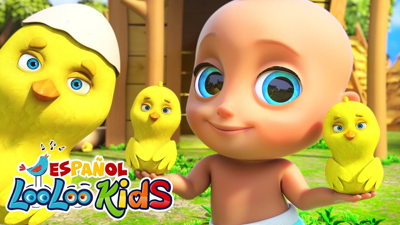 🐤🐥Los Pollitos Dicen Pio Pio - S7EP18 Aventuras Musicales MIX -  LooLoo Kids Español