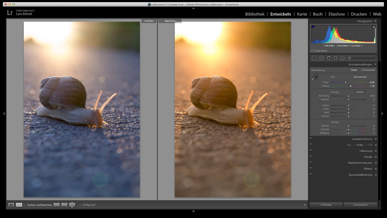 LaKe Lightroom Tutorials - Session 01 - Weißabgleich (WB)