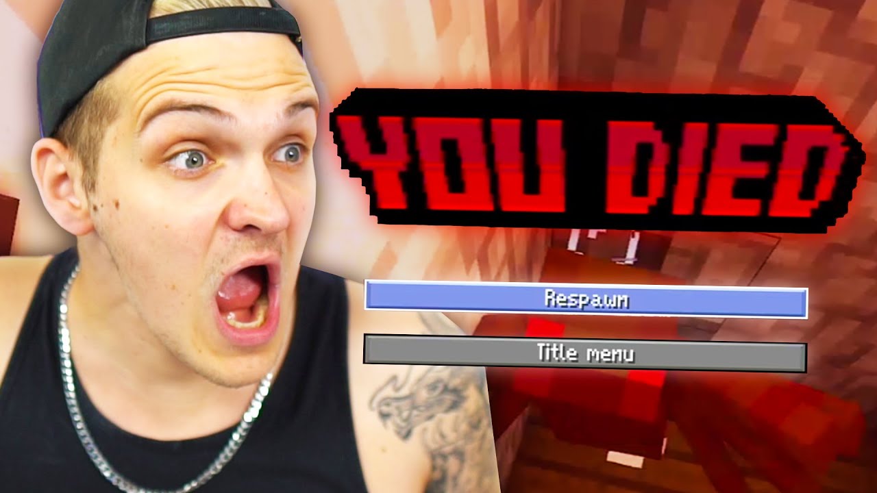 Huebi muss Rückschläge in seiner Minecraft Welt einstecken...