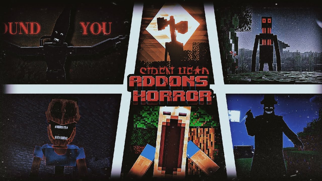 !9 Mods De horror Minecraft Dwellers MCPE Link Mediafire 2025.