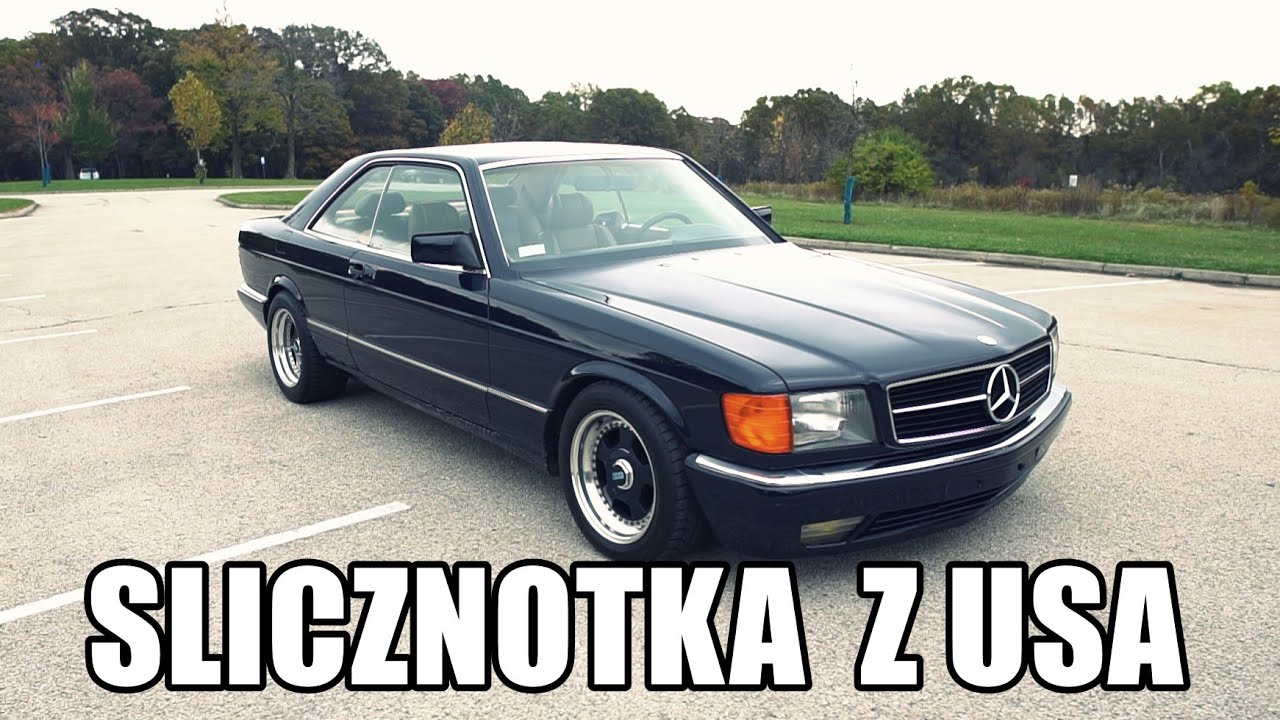 Mercedes Benz 560 SEC Slicznotka