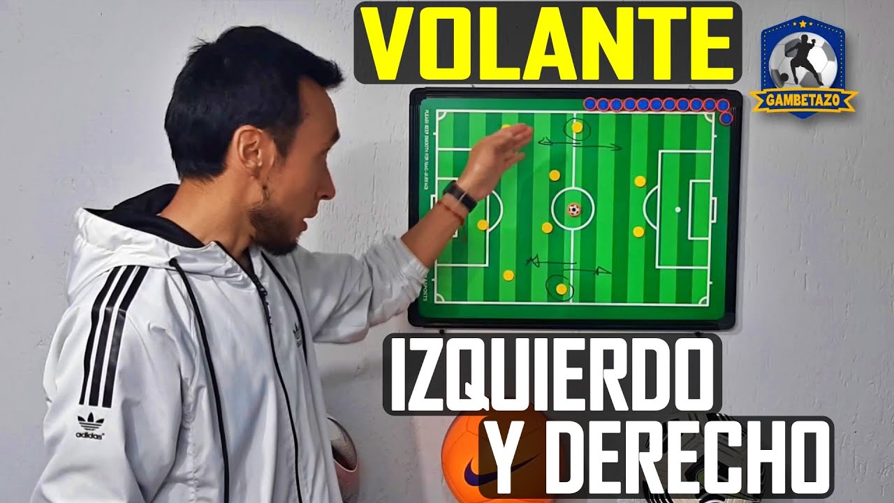 ️⚽️ Como Debe JUGAR un VOLANTE IZQUIERDO o DERECHO en el FUTBOL - Como Ser un Buen Medio Izq o Der