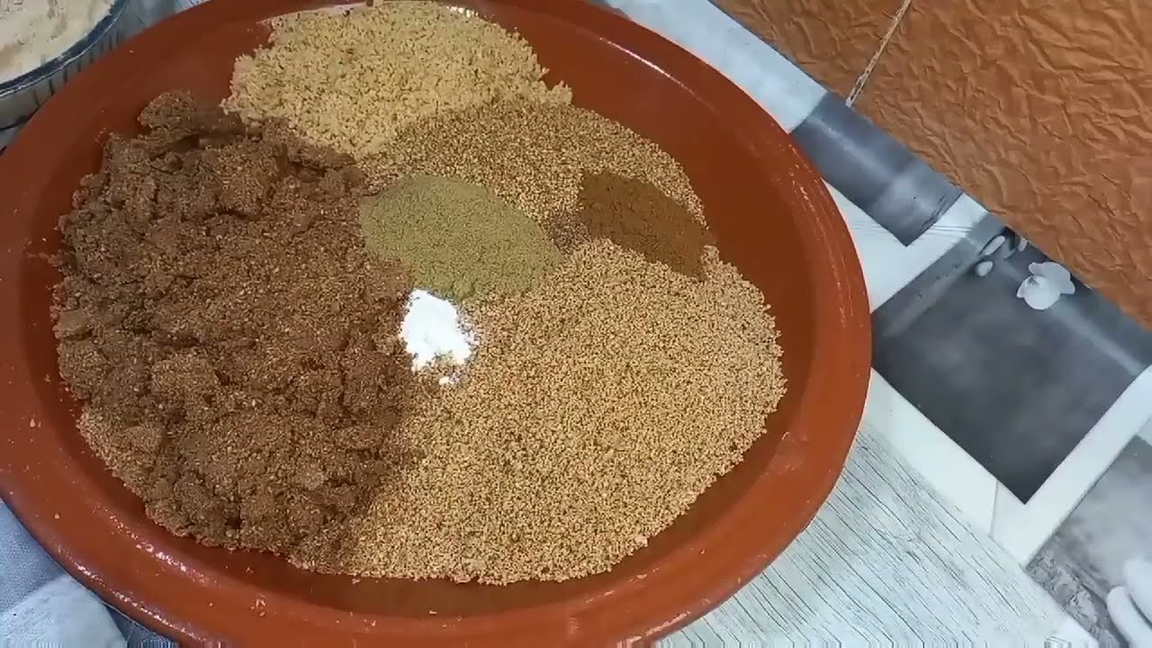 سلو او سفوف مغربي معلك  ومقوم غير بكيلو دقيق غذى يولي معتمد عندك