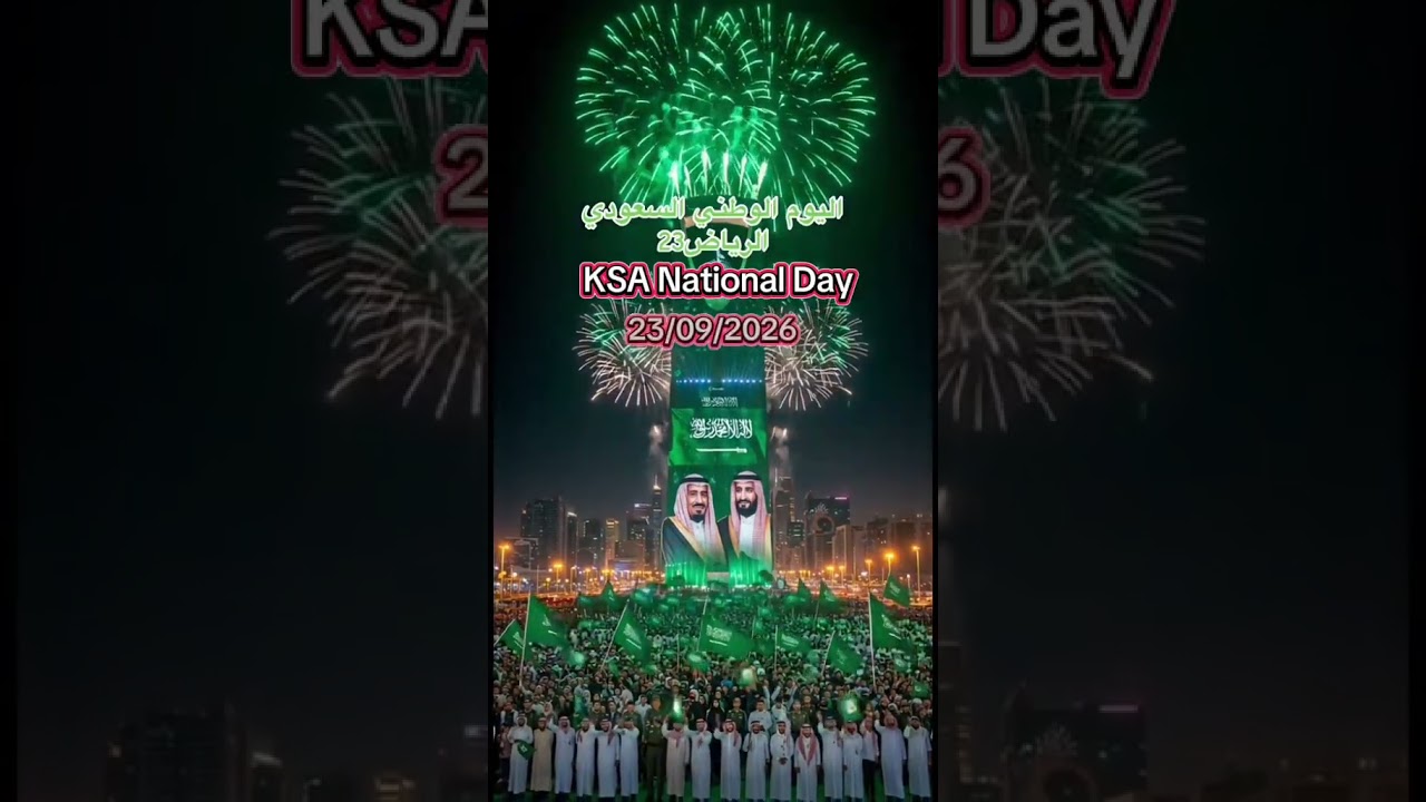 🇸🇦 Riyadh Saudi National Day 2026 🎆  #SaudiNationalDay #VisitSaudi #ExploreSaudi #ViralVideo #Shorts
