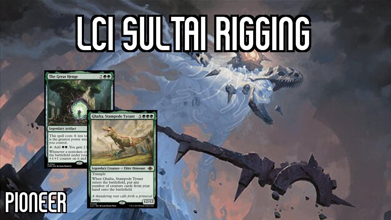 SUPER SICK Fight Rigging Brew? | LCI Sultai Rigging | LCI Pioneer | MTGO