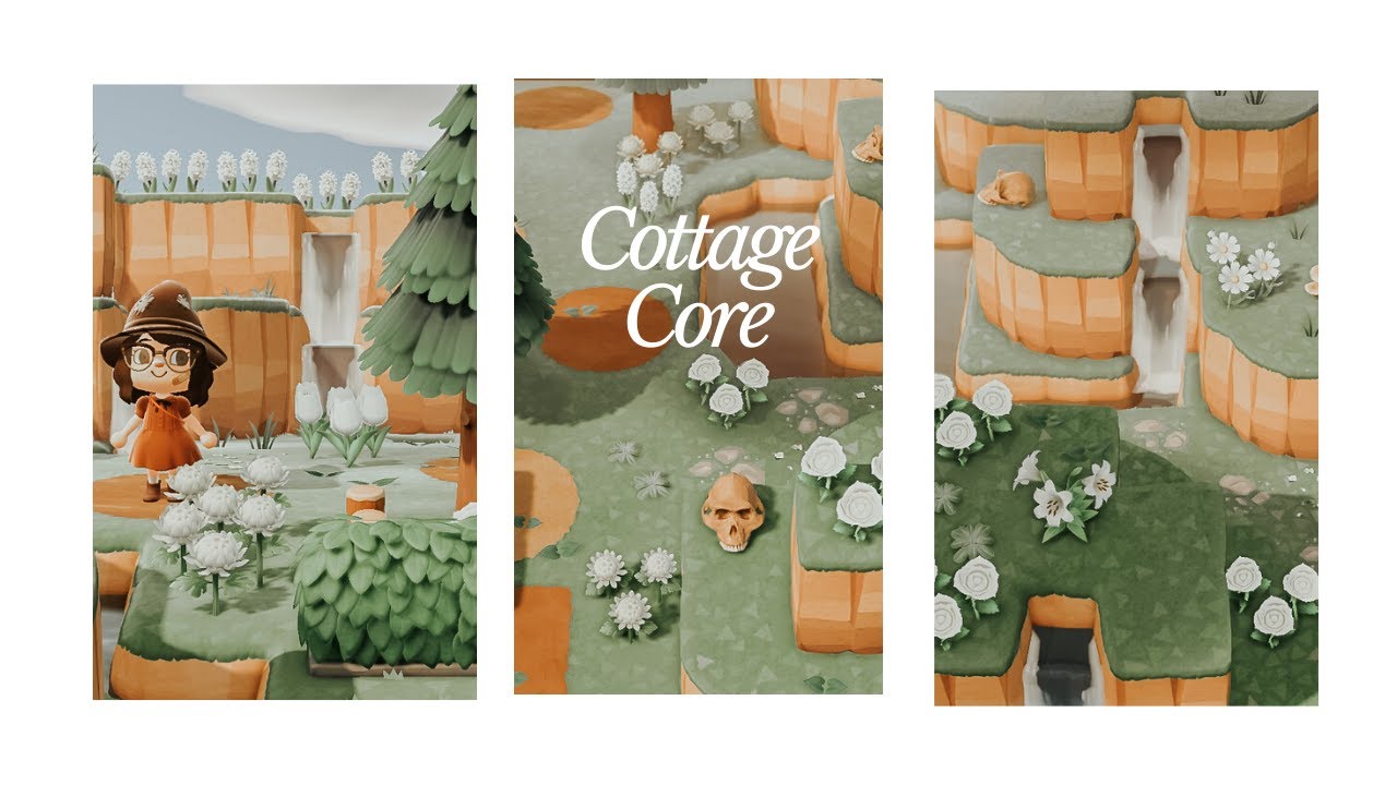 COTTAGE CORE Island Tour w/ my boyfriend! | Animal Crossing: New Horizons