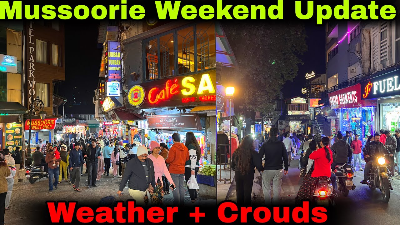 Mussoorie Weekend Par Full 🔥 | Mall Road Par Tourist Ki Bhid Dekh Lo 😱