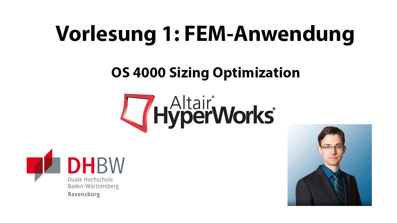 Optistruct OS 4000 Sizing Optimization