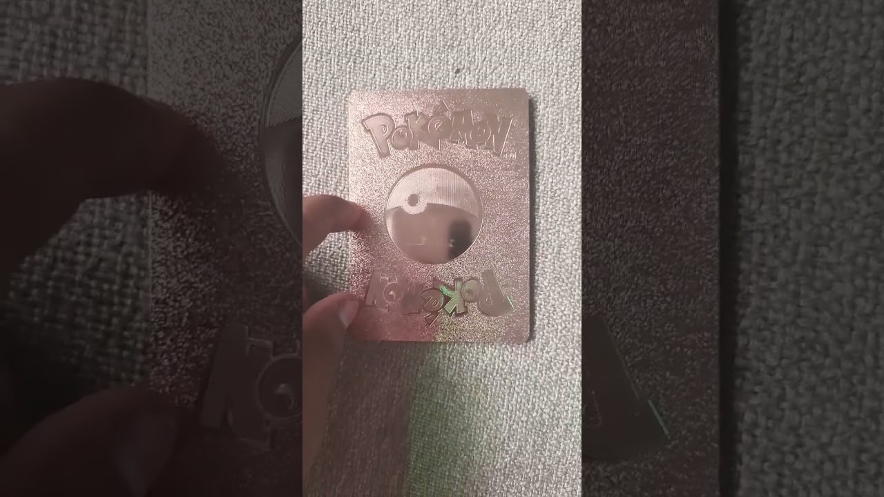 rose gold pokemon cards